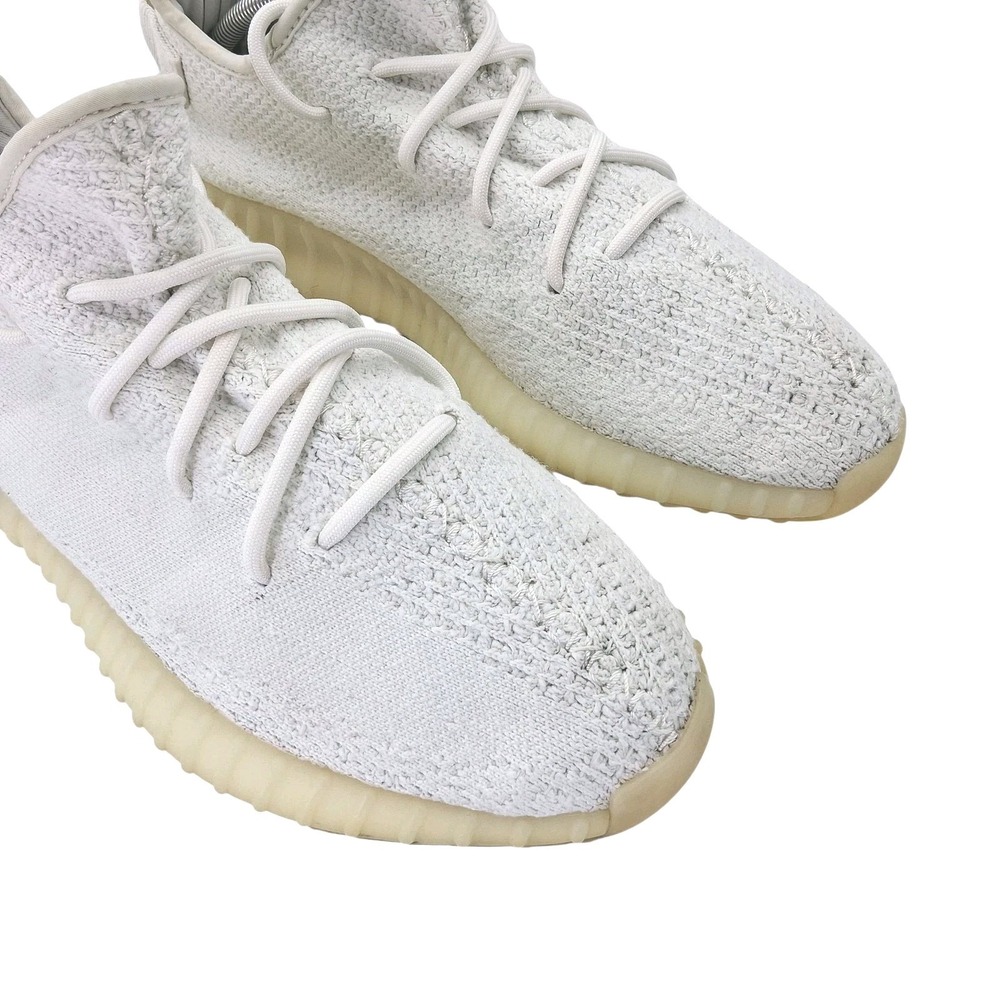 Adidas Yeezy Boost 350 V2 Cream White Shoes Mens Size 11.5 Sneakers Primeknit - Picture 4 of 13